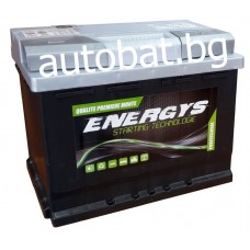Акумулатор ENERGYS - 12/63 Ah R+ Акумулатор ENERGYS - 12/63 Ah R+