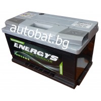 Акумулатор ENERGYS - 12/80 Ah R+ Акумулатор ENERGYS - 12/80 Ah R+
